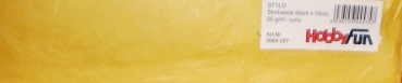 Strohseide  - 50 x 70 cm - curry